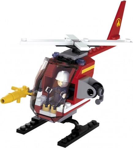 Sluban ugunsdzēsēju helikopters