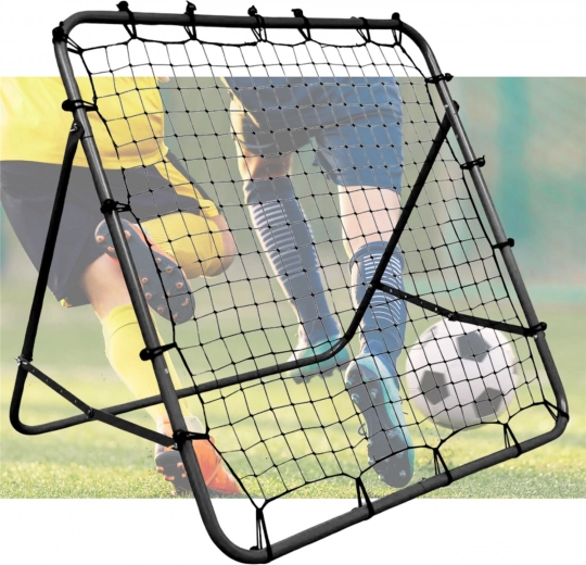 Treniņu futbola atsitiena siena 120 × 120 cm