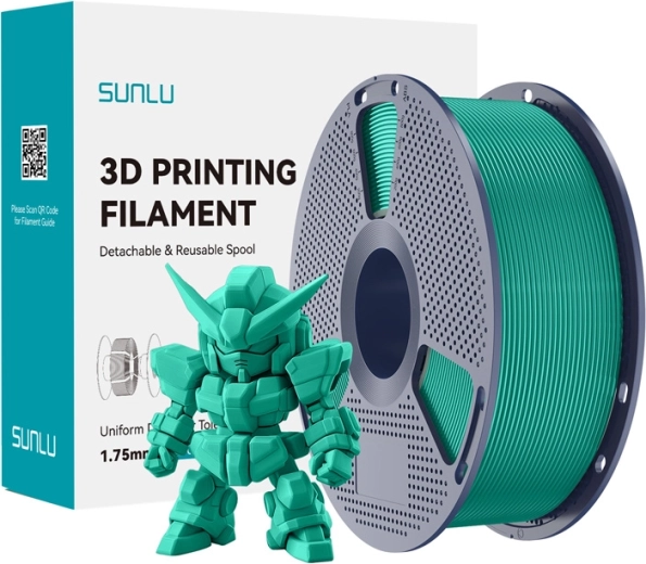 Filaments Sunlu PLA+ 2.0 1,75 mm – zāles zaļš
