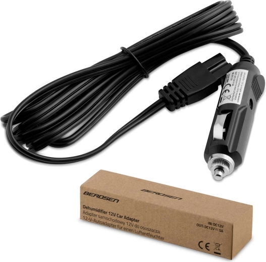 Automašīnas barošanas adapteris 12 V DC gaisa sausinātājam Berdsen — 1 gab.