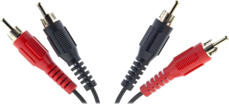 Sencor stereo audio kabelis 2× RCA uz 2× RCA, 1,5 m