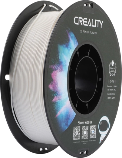 Filaments Creality TPU balts 1,75 mm