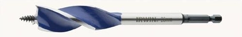 IRWIN Blue Groove Wood Drill Bit 6 × 22 mm