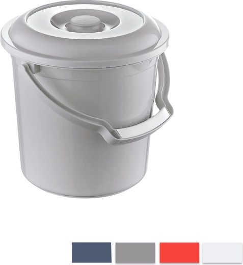 Hobby plastmasas spainis ar vāku 5 l (krāsu mikss)