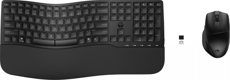 HP 680 Comfort Dual‑Mode bezvadu tastatūra un pele