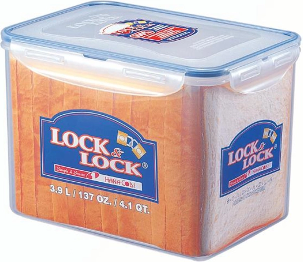 LOCKnLOCK pārtikas kārba, taisnstūrveida, 3900 ml