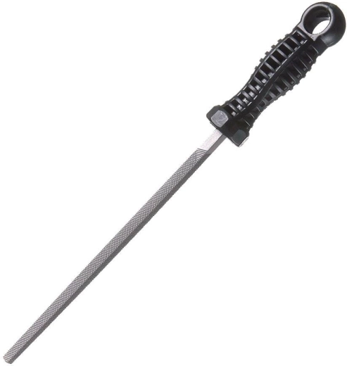 Square metal file 200 mm, cross-cut, grain 2 (8×8 mm)