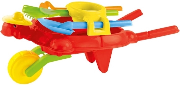 Mochtoys bērnu ķerrīte ar instrumentiem – bruņurupucis