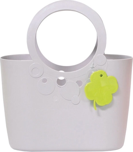Stilīga plastmasas soma LILY, gaiši violeta, 6,4 l