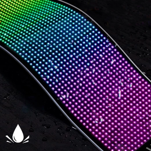 Elastīga RGB LED virsma