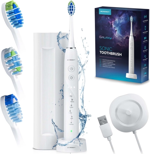 Berdsen Galaxy Sonic Toothbrush White