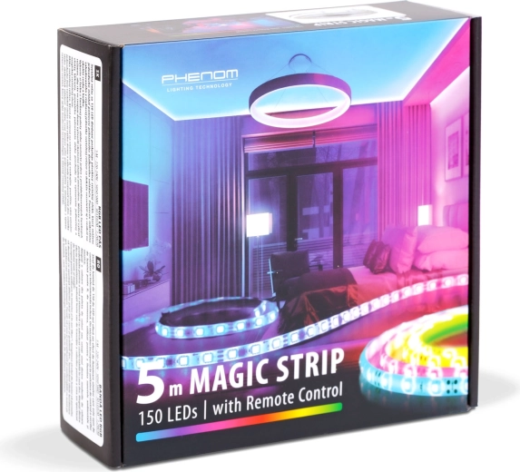 150 LED uz piecus metrus garas lentes