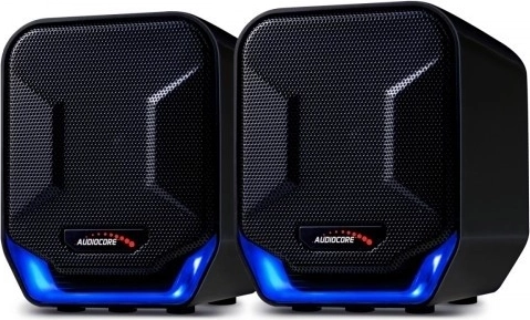 Computer speakers 6 W USB black–blue