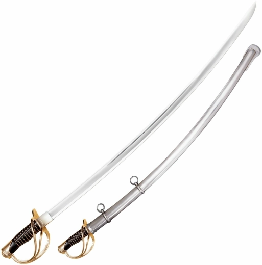 Cold Steel U.S. 1860 smagās kavalērijas zobena replika 91 cm