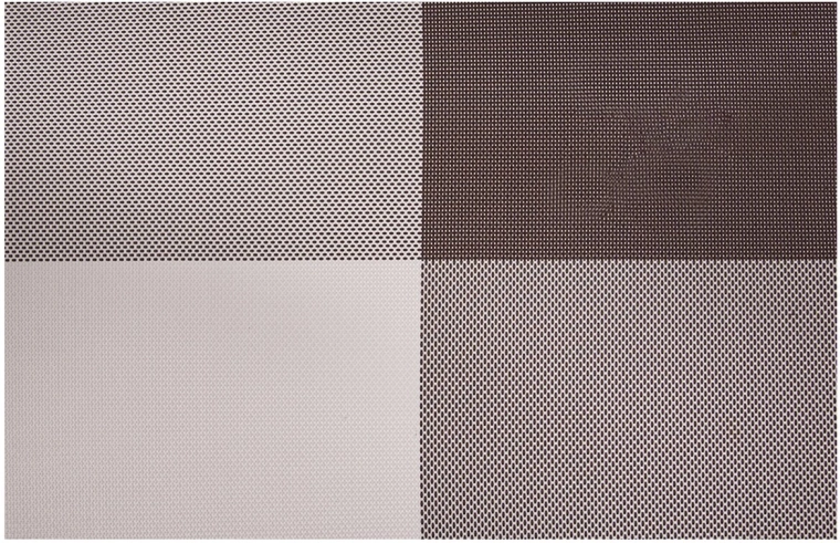 UH Cube placemat brown 45 × 30 cm