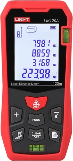 Lāzera tālmērs UNI-T LM120A 120 m