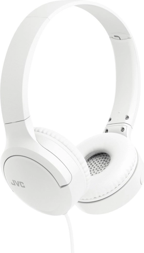 JVC HA-S33UC white wired USB‑C headphones