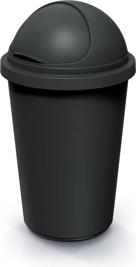 Atkritumu tvertne Compacta R Roller 50 l no pārstrādātas plastmasas