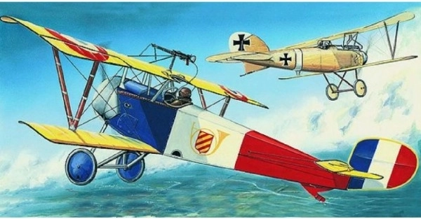 Lidmašīnas modelis Nieuport 11/16 Bebe