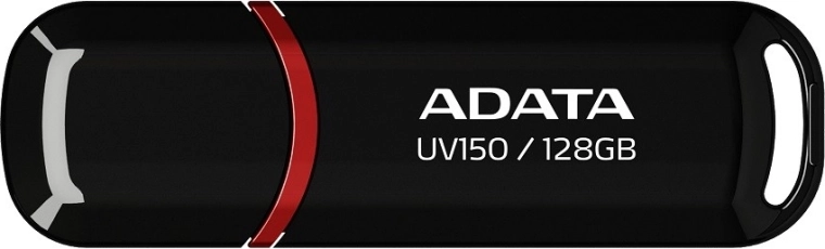USB zibatmiņa ADATA UV150 128 GB USB 3.2 Gen 1 melna