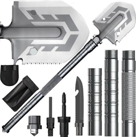 Folding Military Shovel Renew Force 10-in-1