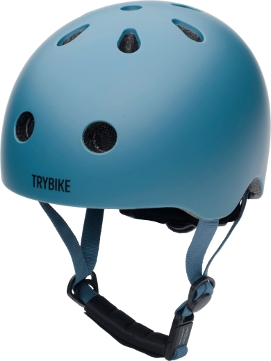 Bērnu velosipēda un skrituļošanas ķivere Trybike, zila XS