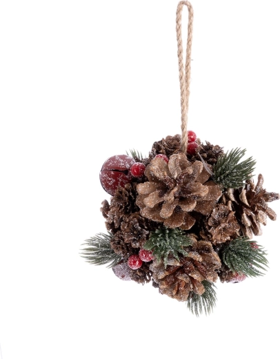 12 cm diameter that stands out on the tree