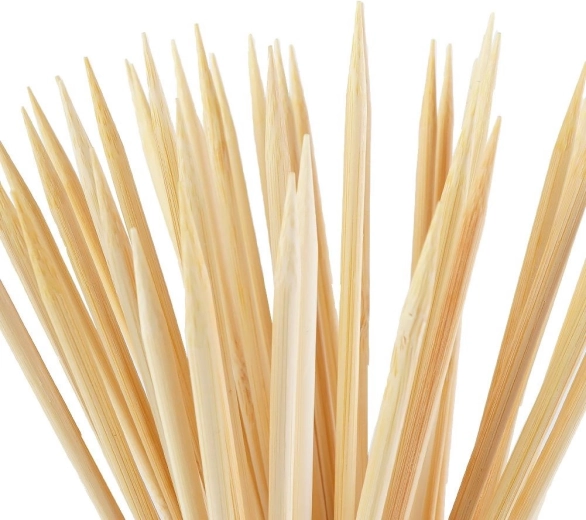 Dabīgs bambuss ar asu galu