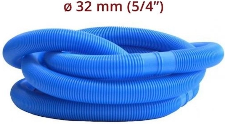 Baseina šļūtene 32 mm (5/4") metros – 1 m, zila