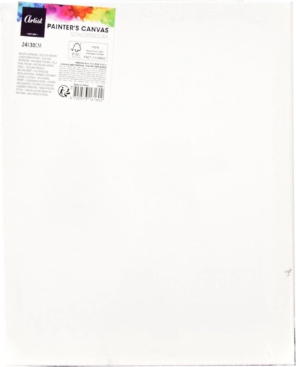Gleznošanas audekls uz rāmja 24 × 30 cm