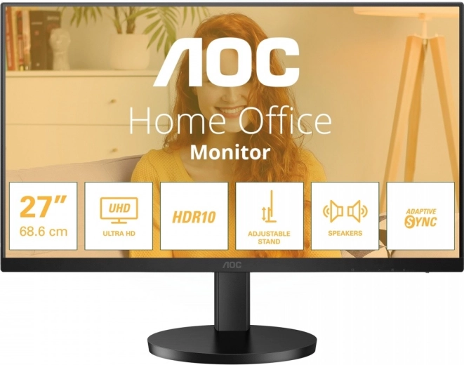 Monitor U27B3AF 27" IPS 4K HDMIx2 DP HAS Speakers