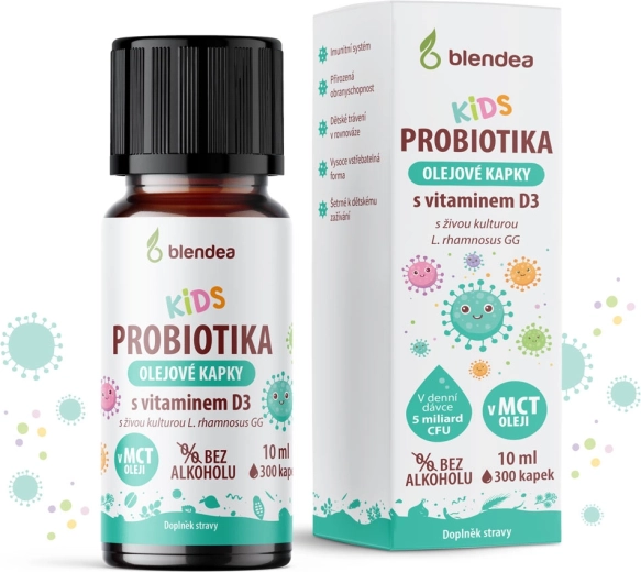 Blendea probiotikas bērniem ar D3 vitamīnu 10 ml