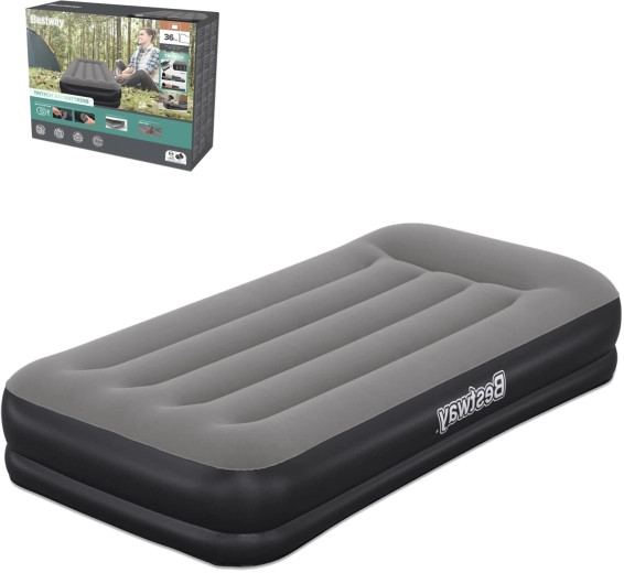 Piepūšamais matracis Bestway Tritech ar iebūvētu pumpi 191 × 97 × 36 cm