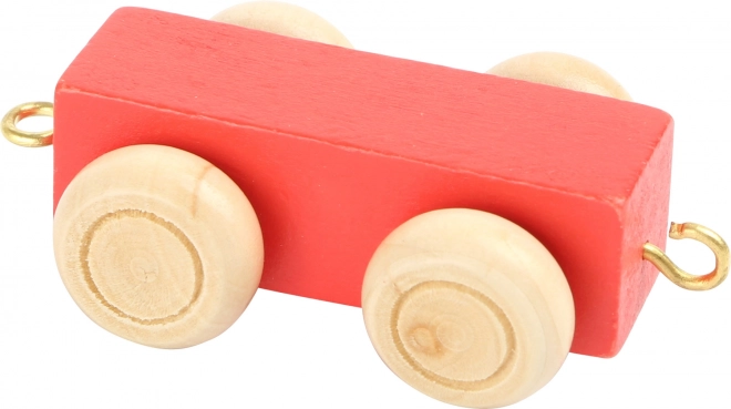 Small foot krāsains plakans vagoniņš