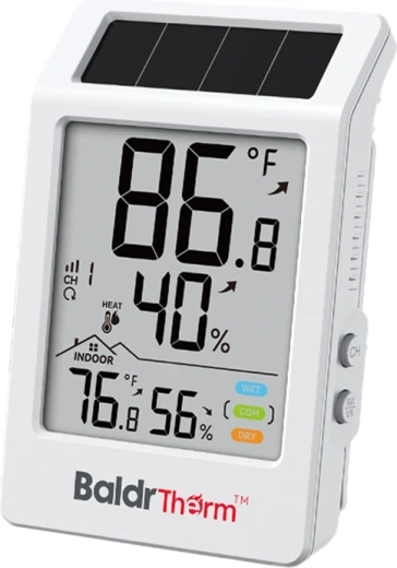 Rainpoint BALDRTHERM solar thermo‑hygrometer B0707