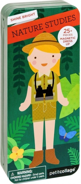 Magnētiskā puzles komplekts “Dabaszinātniece” no Petit Collage