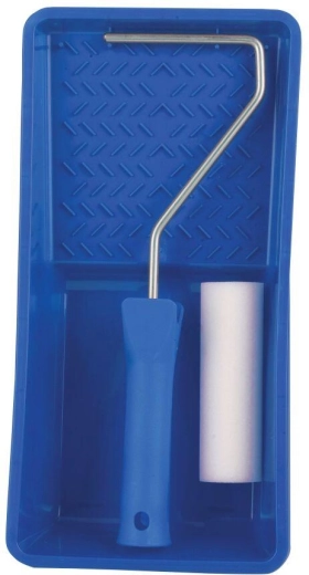 Painting kit MAKOPOREN 10 cm with tray, handle and roller