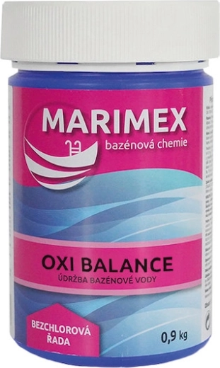 Marimex Oxi Balance bezhlora līdzeklis baseina ūdens apstrādei 0,9 kg