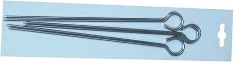 Stainless Steel Skewers 35 cm (4 pcs)
