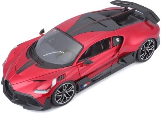 Bburago Bugatti Divo 1:18 – metāla auto modelis, sarkans
