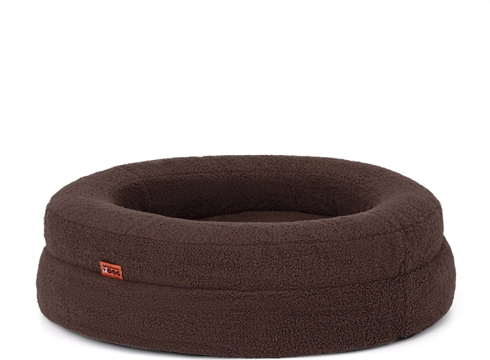 Explorer Dog ortopēdiskā suņu guļvieta Dognut S/M 76 cm espresso brūna