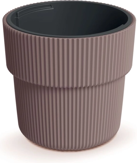 Milly Planter with Insert 39 cm – Marsala color
