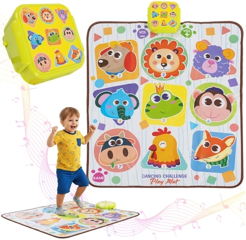 Interaktīvs deju mūzikas paklājiņš bērniem ISO Trade 82 × 65 cm