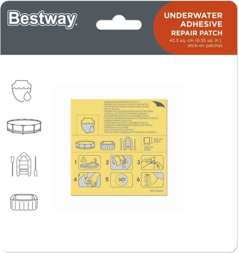 Bestway baseina remonta ielāpu komplekts