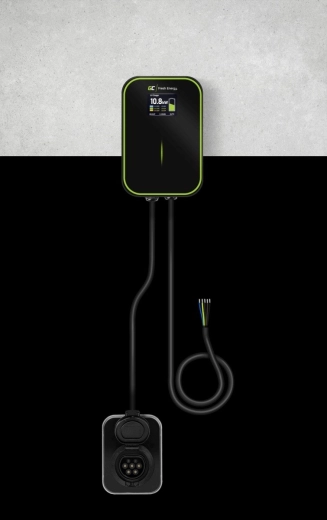 Green Cell GC EV PowerBox wallbox 22 kW ar Type 2 kontaktligzdu un RFID