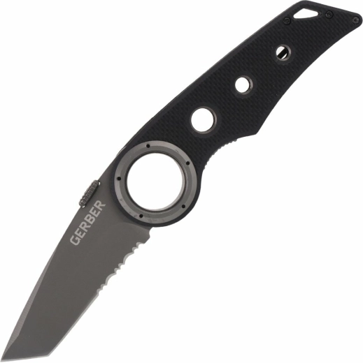 Gerber Remix Tactical salokāms kabatas nazis 7,7 cm, melns, G10, klipsis