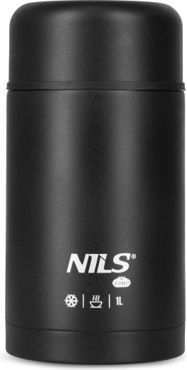 NILS Camp Food Thermos 1000 ml Black