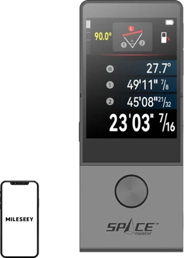 Lāzera tālmērs Mileseey D9 Pro ar darbības rādiusu 100 m