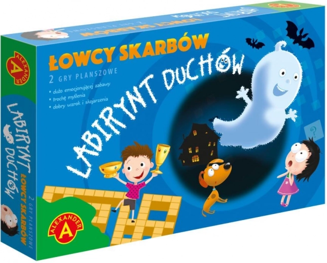 Dārgumu mednieki – Spoku labirints galda spēle