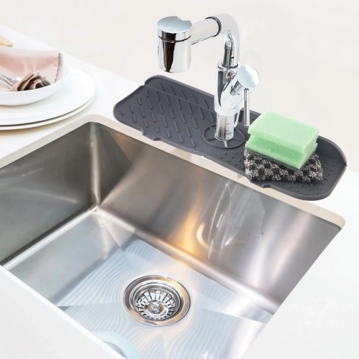 Tīra un sausa zona ap jaucējkrānu